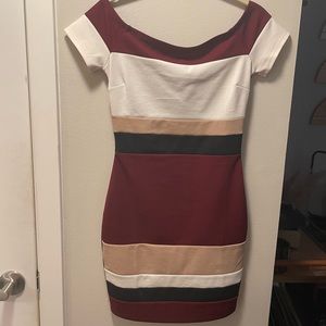 Hello Miss Color Block Dress